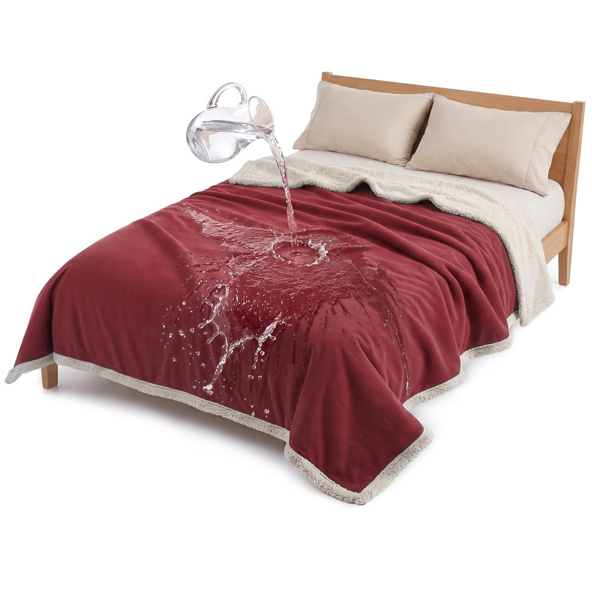 Kritter Planet Waterproof Reversible Pet Blanket for Dogs and Cats