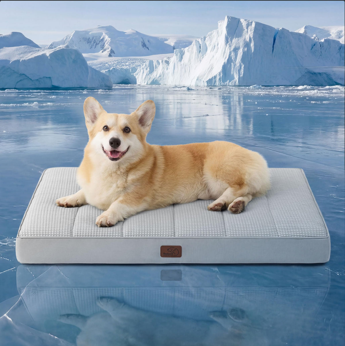 Bedsure Small Dog Bed, Cat Puppy Bed with Comfy Sherpa, 24"x16" Dark Grey