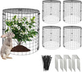 5 Packs Garden Plant Protectors from Animals,Metal Plant Cage,11.8"x 12.6"