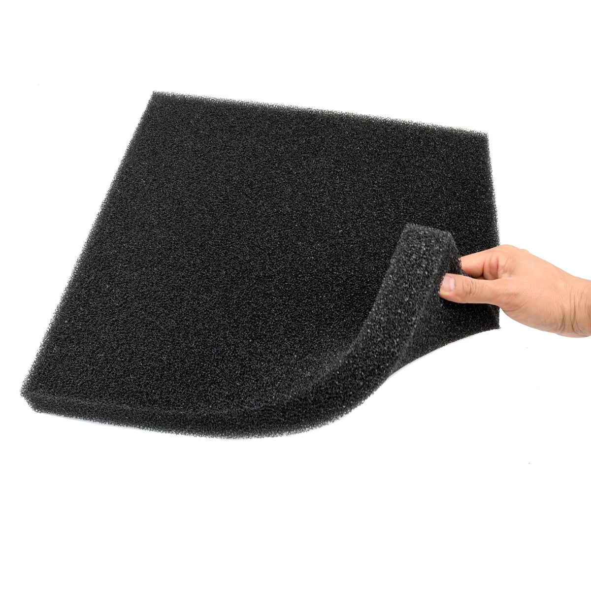 CKDFK Aquarium Filter Bio Sponge Pad, Foam Sponges Filter Media, Cut fit it Filter Accessories for Fish Tanks and Ponds (18"x18"x1.6" (50PPI) 1 Pack)