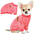 1 Pack Dog Sweaters for Small Dogs Girl Boy Winter Fleece Clothes Warm Soft Dog Sweatshirt Outfit for Dogs Cats Pet Apparel