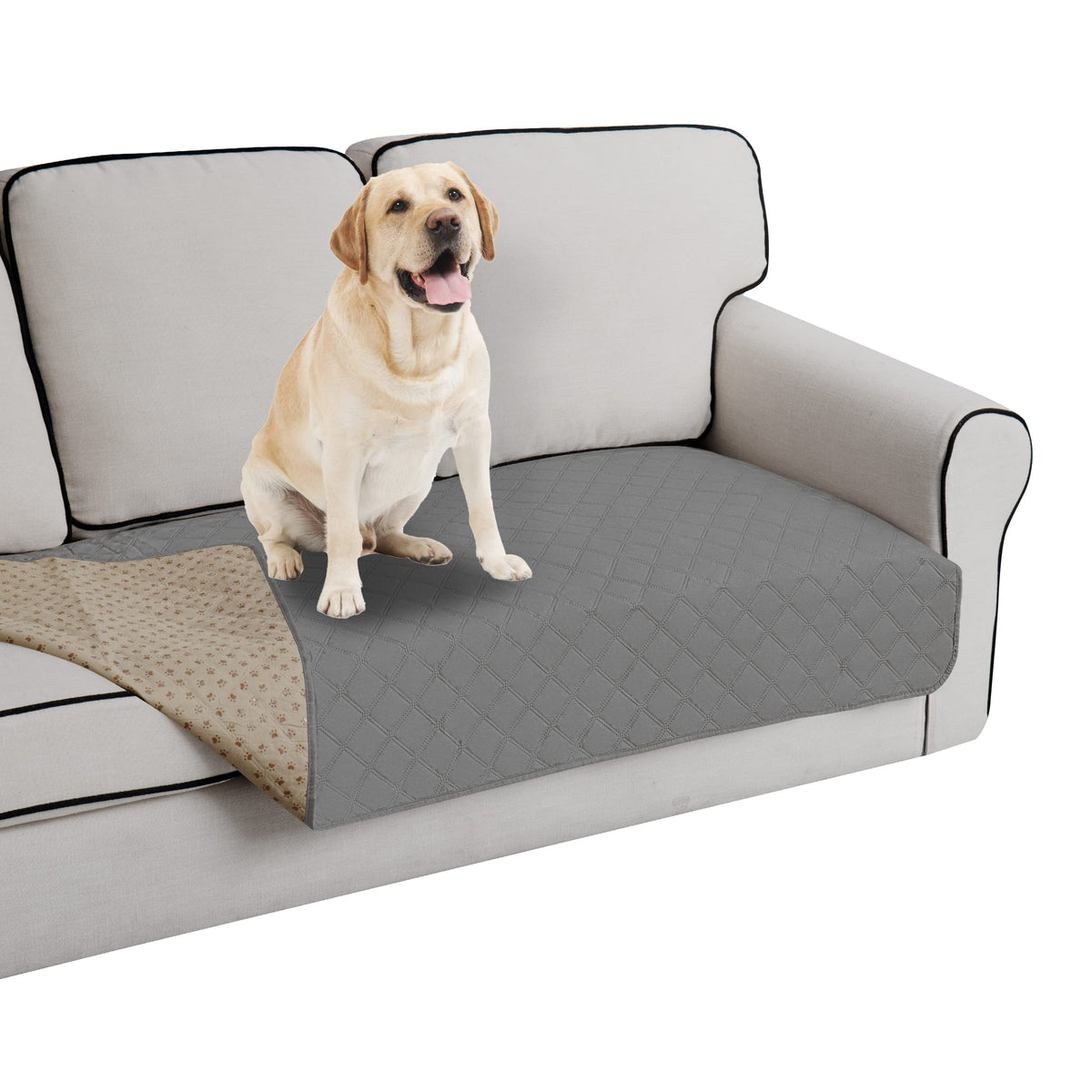 Easy-Going Waterproof Dog Bed Cover, Non-Slip Pet Blanket, 52x82in