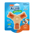 Hartz Chew ‘n Clean Chew Toy and Treat in One Chicken Flavored Tri-Point Dog Toy, Medium