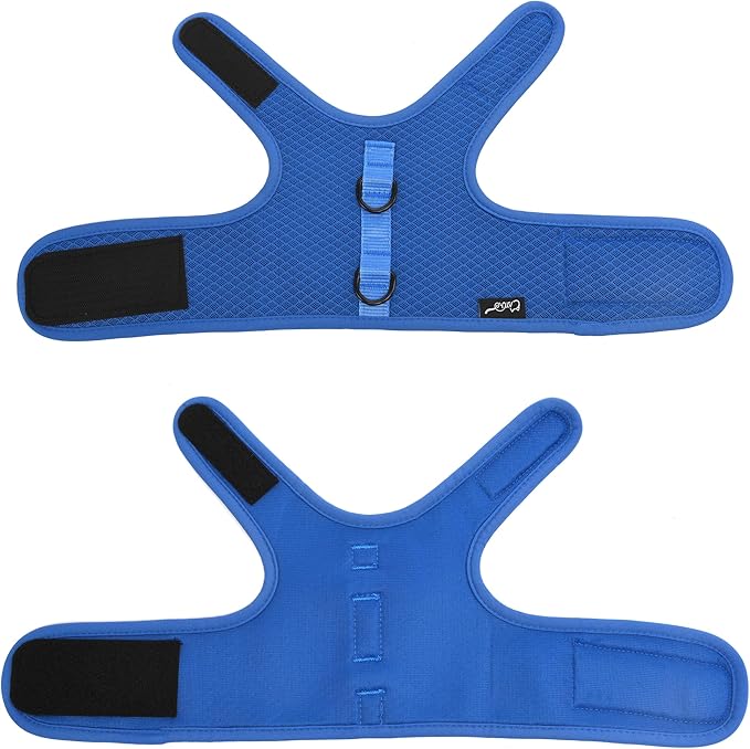 Cat Harness and Leash Set for Walking Escape Proof, Blue, X-Small