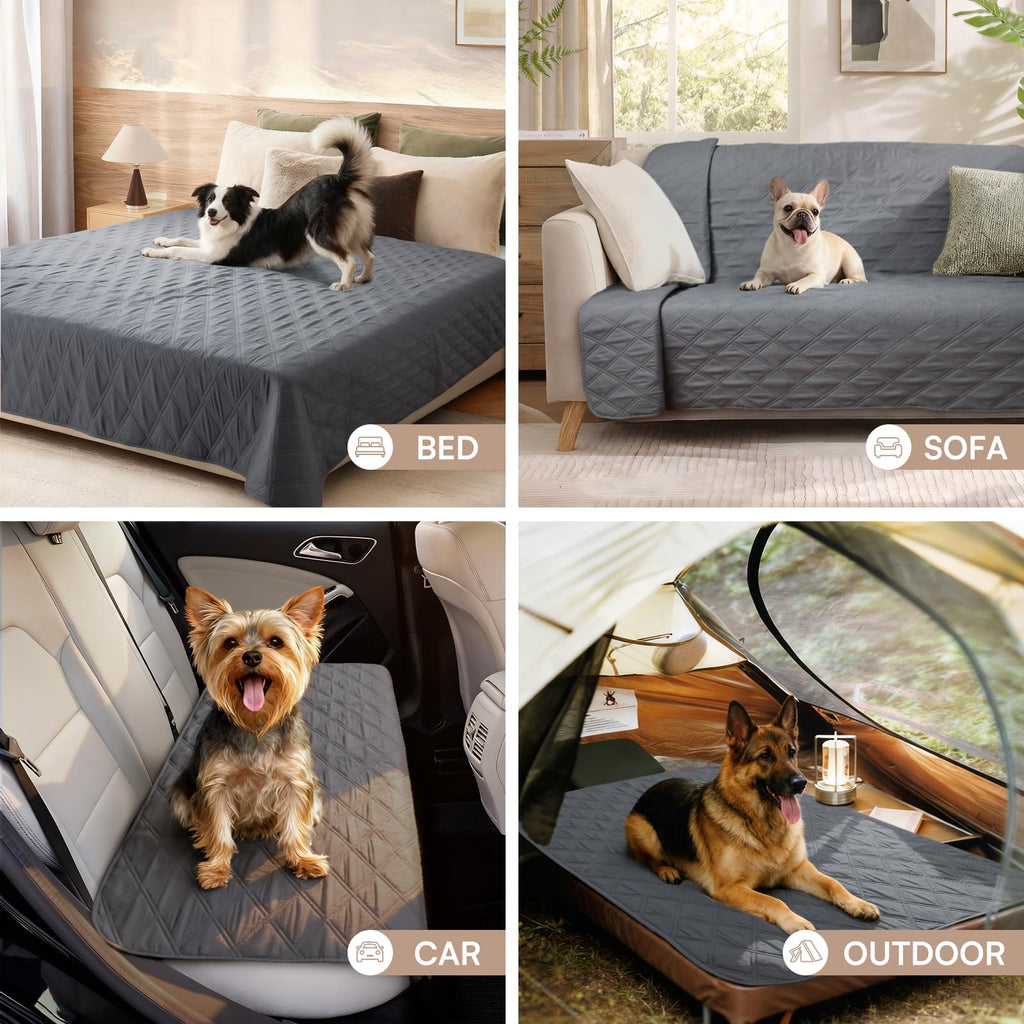 Luciphia Waterproof Couch Cover for Dogs, Non-Slip Pet Sofa Protector