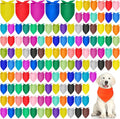 Kacctyen 100 Pcs Dog Bandanas Blank Bulk, Plain
