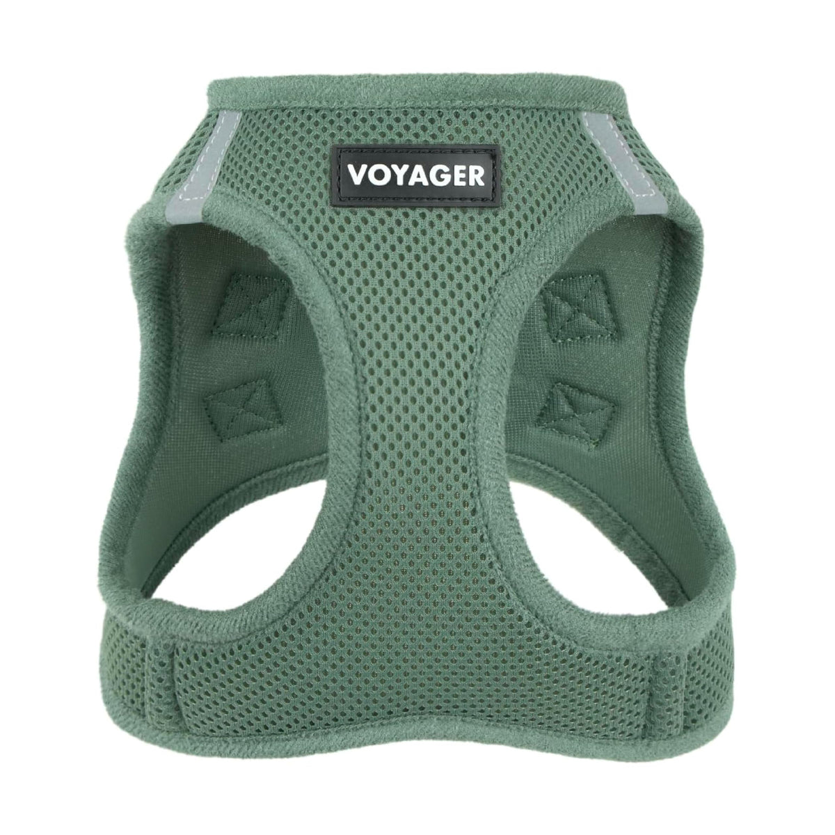 Voyager Step-in Air Dog Vest Harness - Orange/Black Trim, X-Small