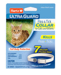 Hartz UltraGuard Flea & Tick Collar for Cats and Kittens, 7 Month Flea and Tick Protection and Prevention, White