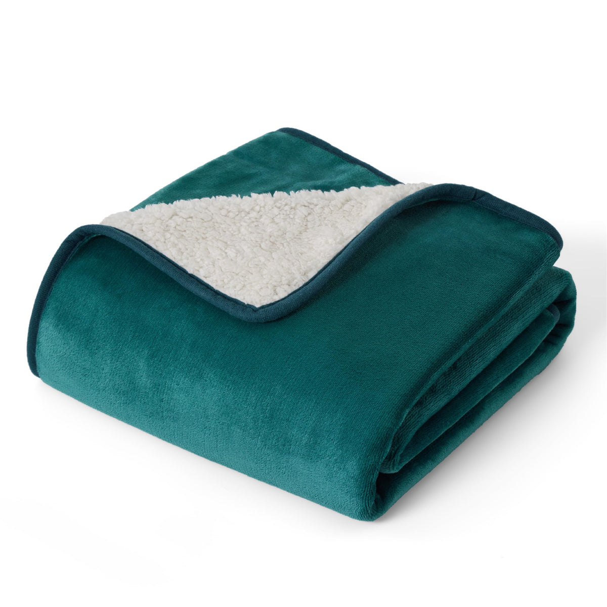 Bedsure Waterproof Blanket for Bed Soft Sherpa Fleece Throw,King 108"x86"
