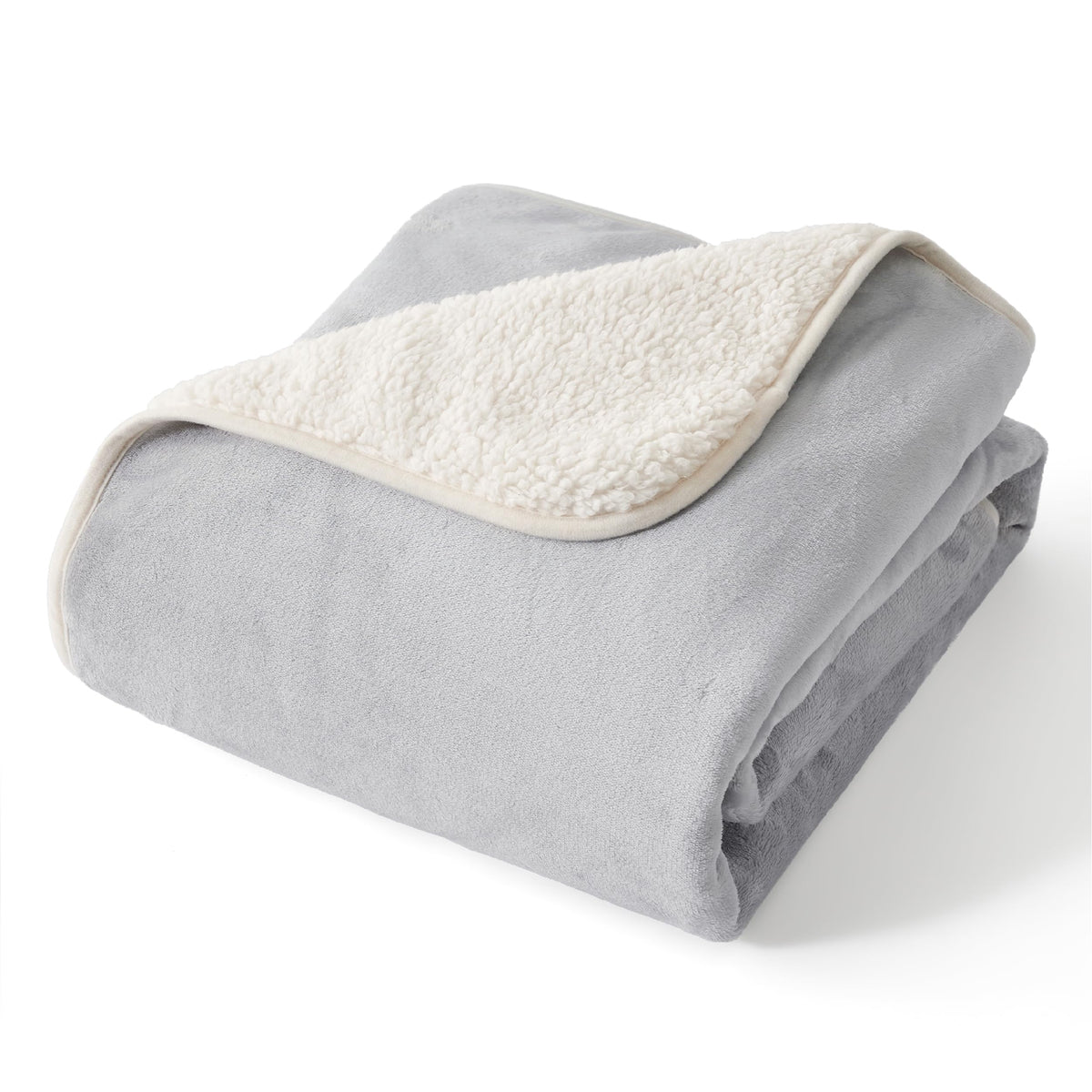 Bedsure Waterproof Blanket for Bed Soft Sherpa Fleece Throw,King 108"x86"