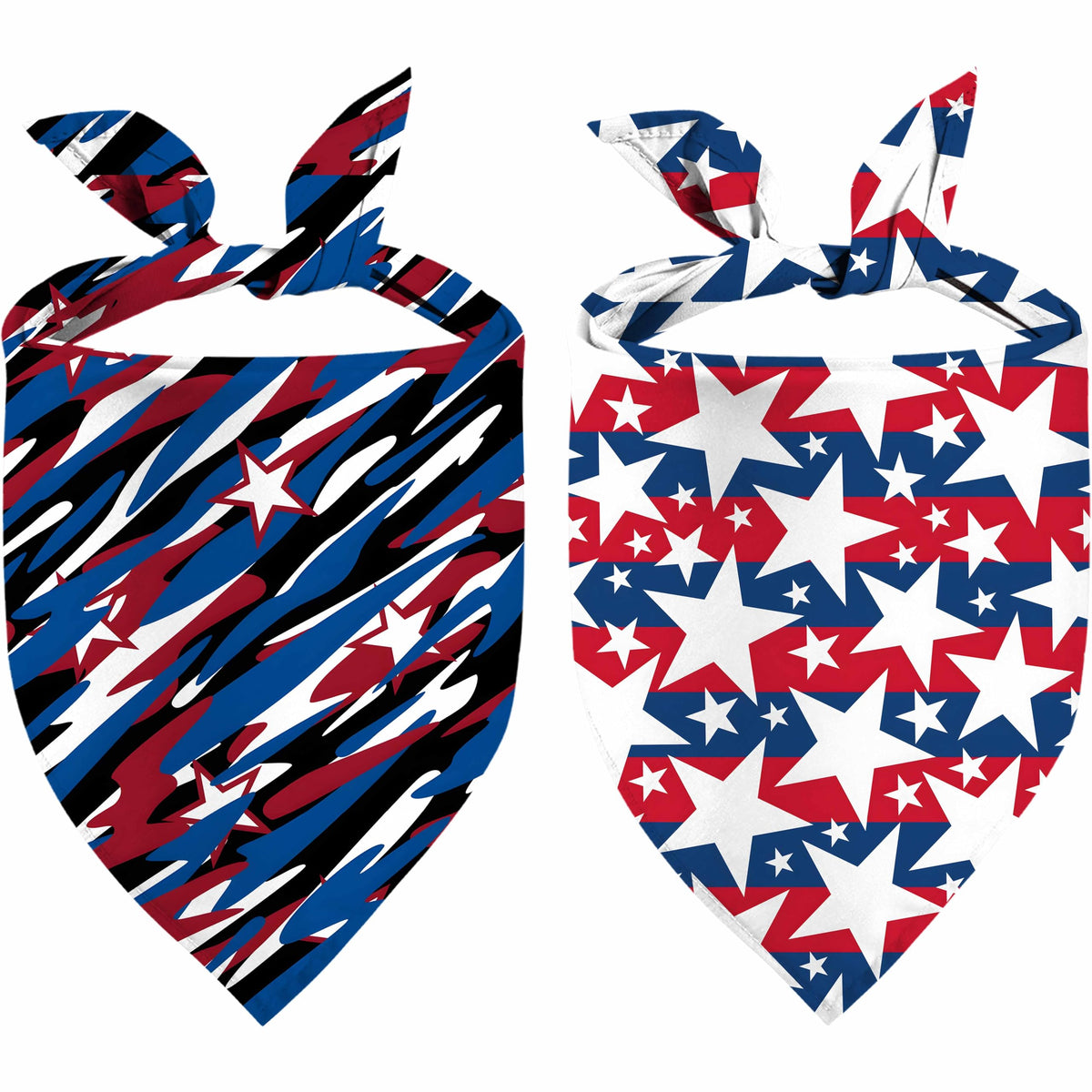 Birthday Dog Bandanas, Double Side Reversible Large Pet Scarves, Celebration Set, Adjustable Triangle Holiday Bandanas for Dogs Girl Boy Pets