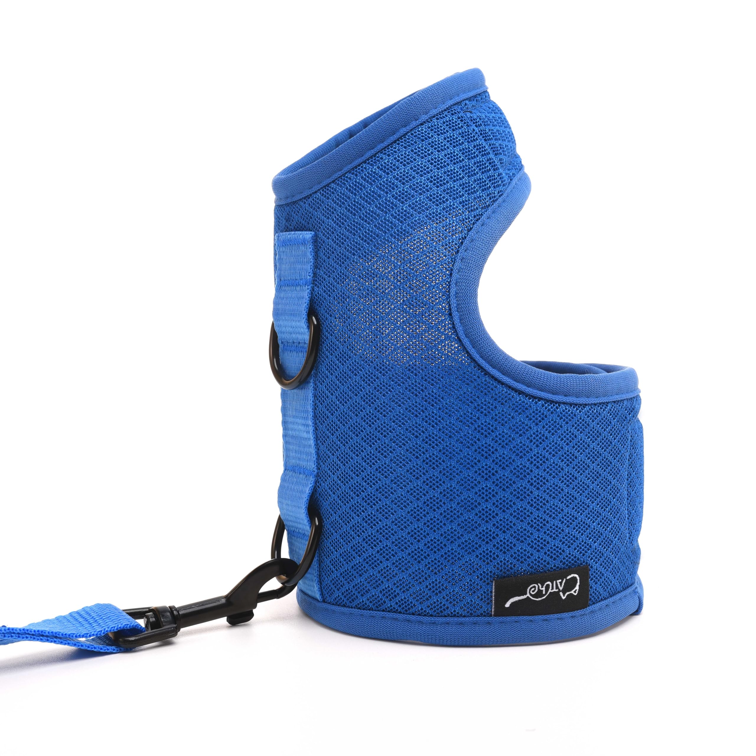 Cat Harness and Leash Set for Walking Escape Proof, Blue, X-Small