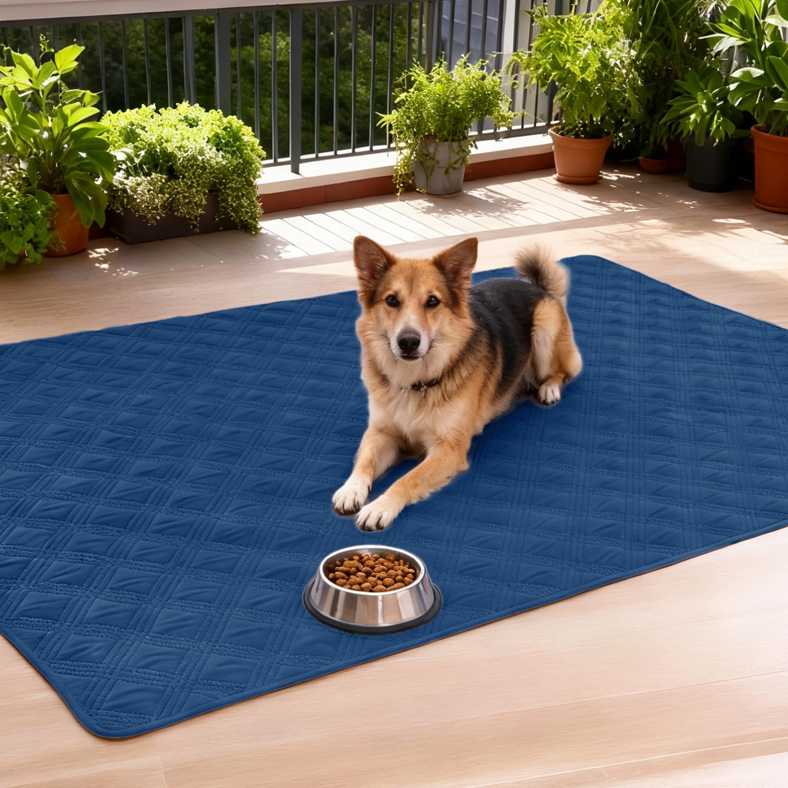hyha Waterproof Reversible Dog Blanket, Soft Couch Cover for Dogs Washable