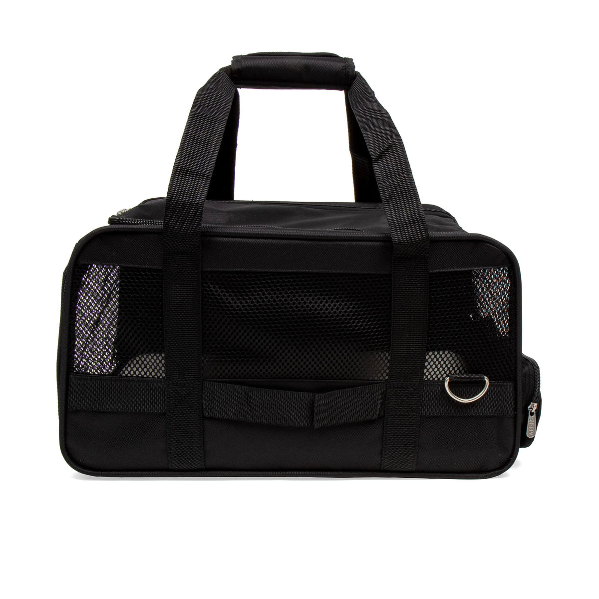 Sherpa Expandable Travel Pet Carrier, Airline Approved & Guaranteed On Board - Black, Medium