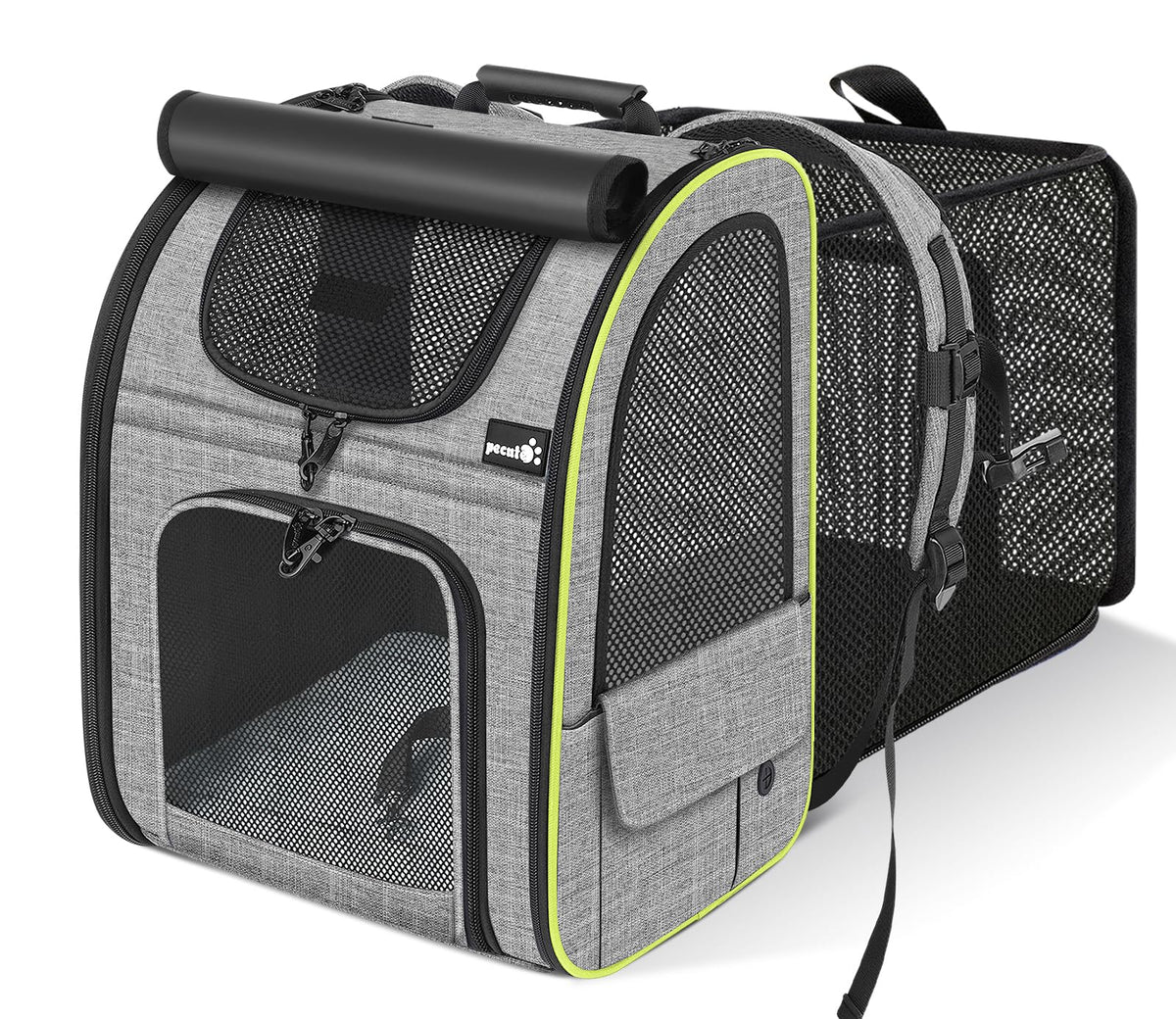 pecute Cat Backpack Expandable, Cat Carrier Backpack with Acrylic Window