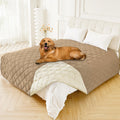 Smiry Waterproof Dog Bed Cover, Reversible Pet Blanket for Sofa Couch