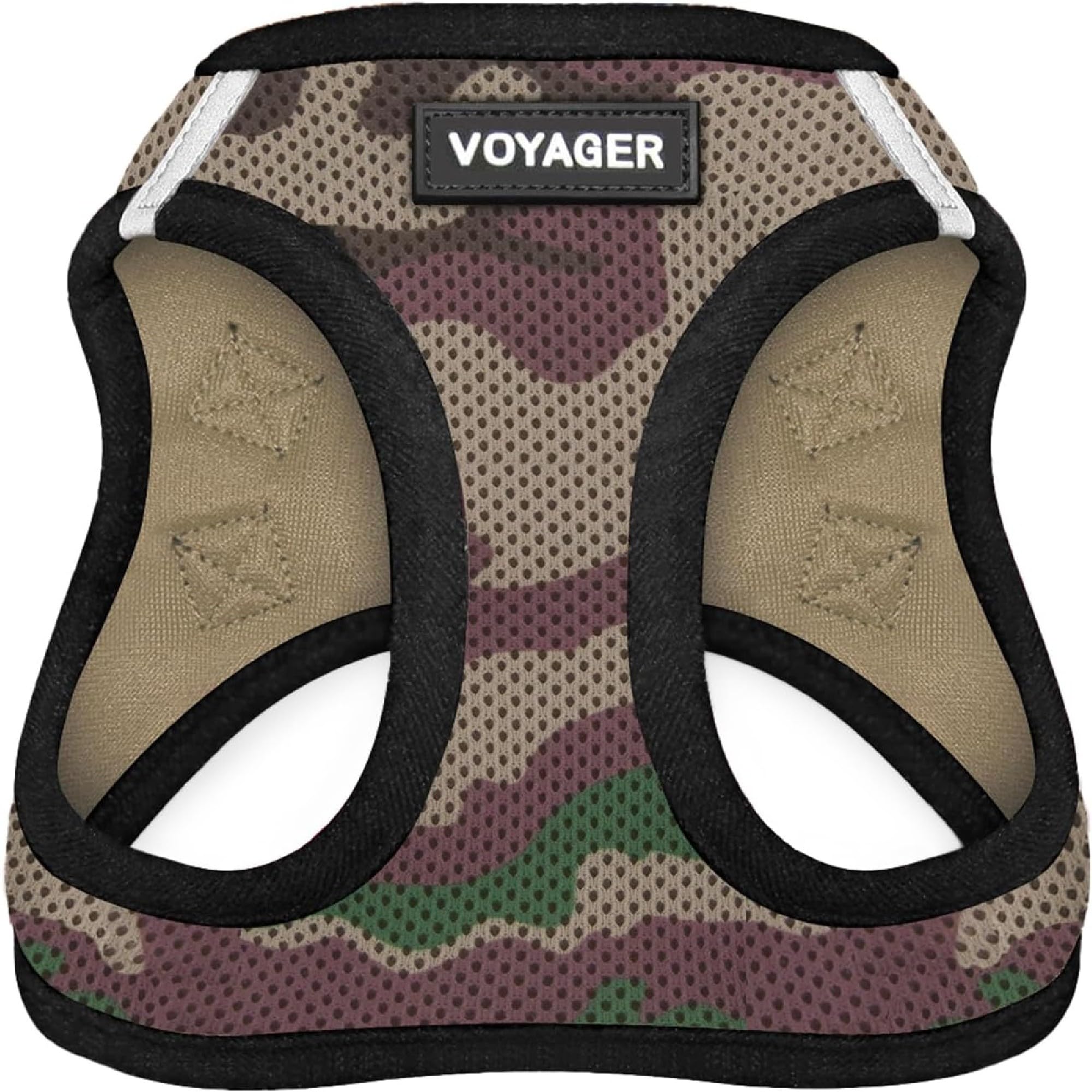 Voyager Step-in Air Dog Vest Harness - Army, Small