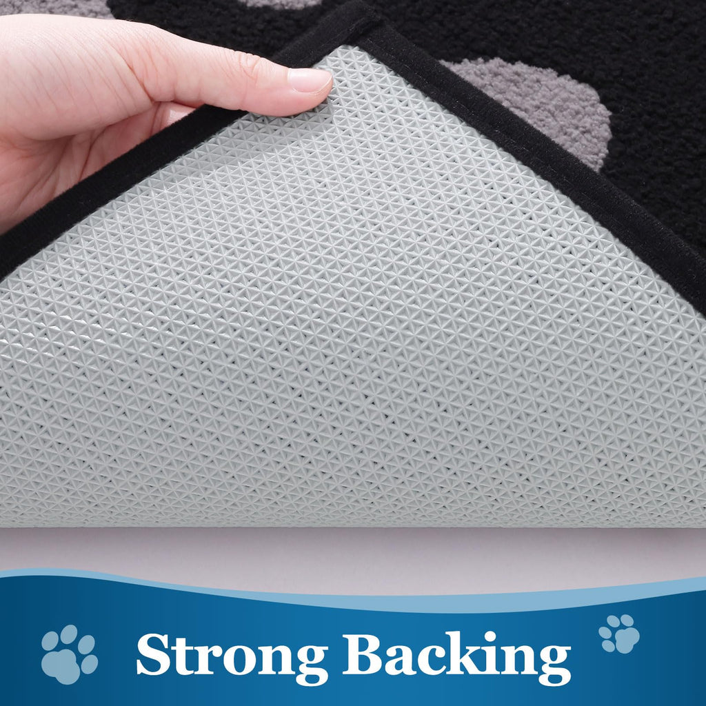 Buganda Dog Door Mat for Muddy Paws 70x24, Absorbent Doormat for Inside
