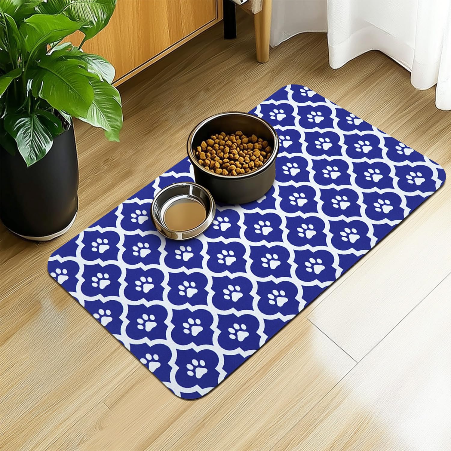 Xspatroias Dog Food Mat 12X20 Inch