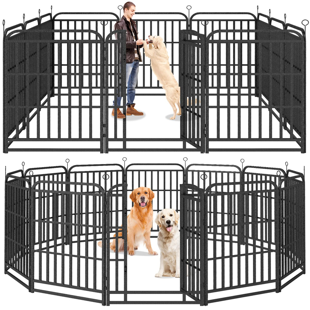 Kfvigoho Heavy Duty Dog Playpen 12 Steel Panels 40" Height