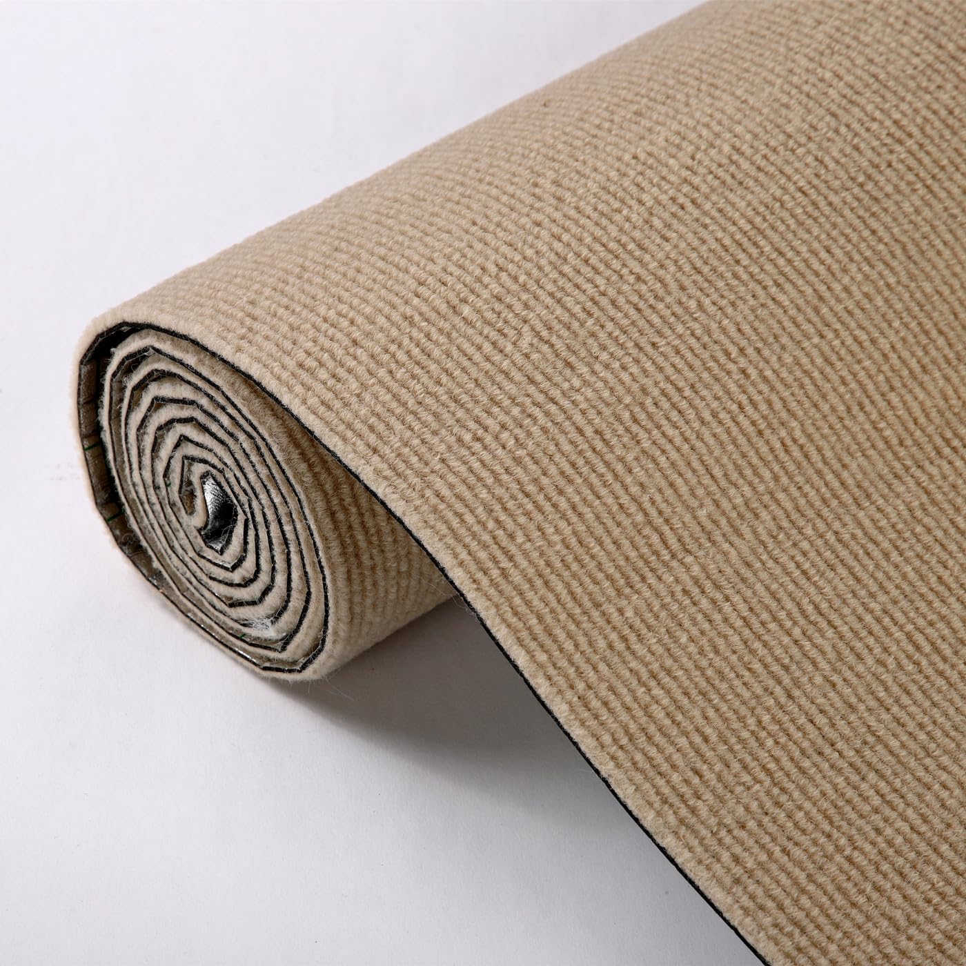 SHENGOCASE 78.7"x15.8" Trimmable Self-Adhesive Carpet Mat Pad Replacement for Cat Tree Shelf Shelves, Cat Wall Furniture Steps, Carpet Scratching Post Scratcher Couch Protector (Beige)