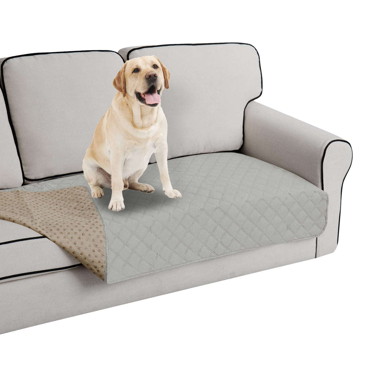 Easy-Going Waterproof Dog Bed Cover, Non-Slip Pet Blanket, 52x82in