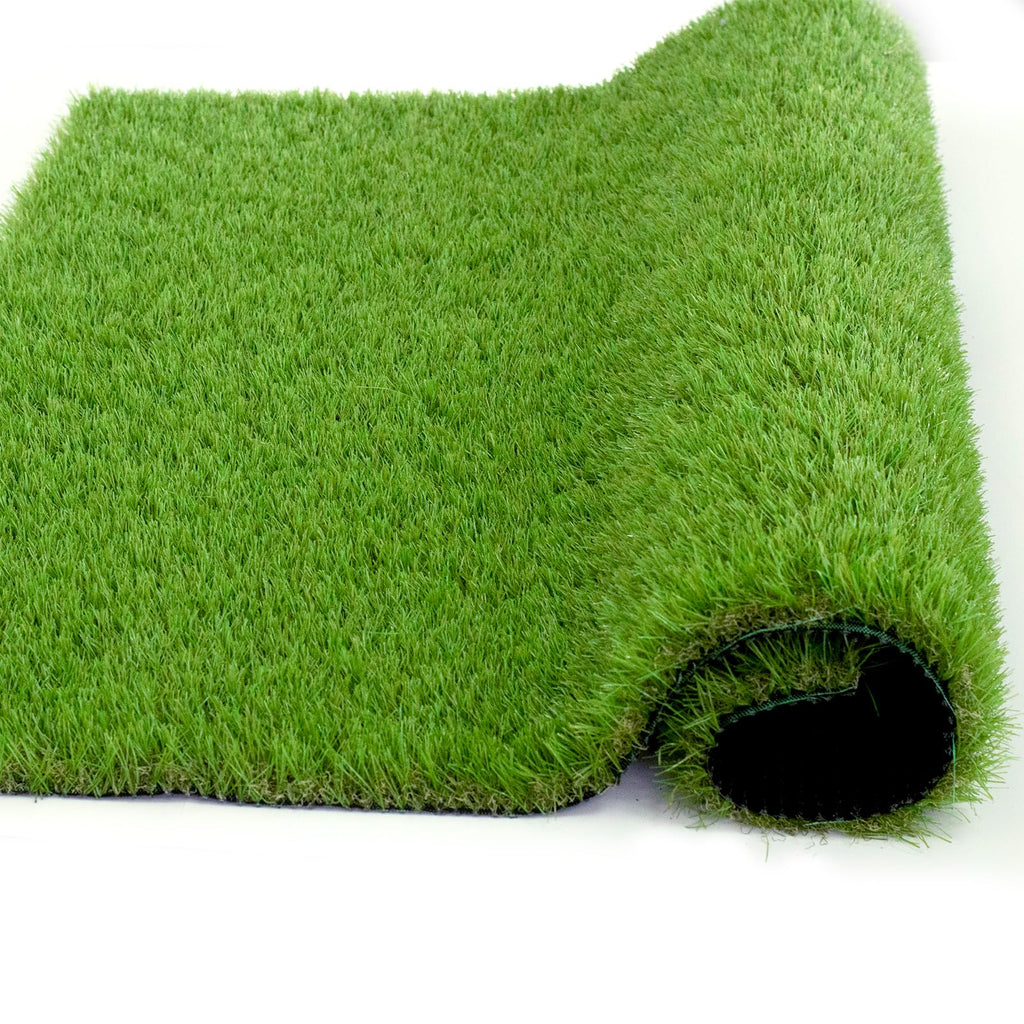 NINXANG Artificial Grass Rug Outdoor Indoor 11FTX53FT Fake Grass Carpet Green Synthetic Grass Pet Turf Realistic Faux Grass Rug with Drain Holes for Garden Lawn Landscape Balcony Home Decor Patio