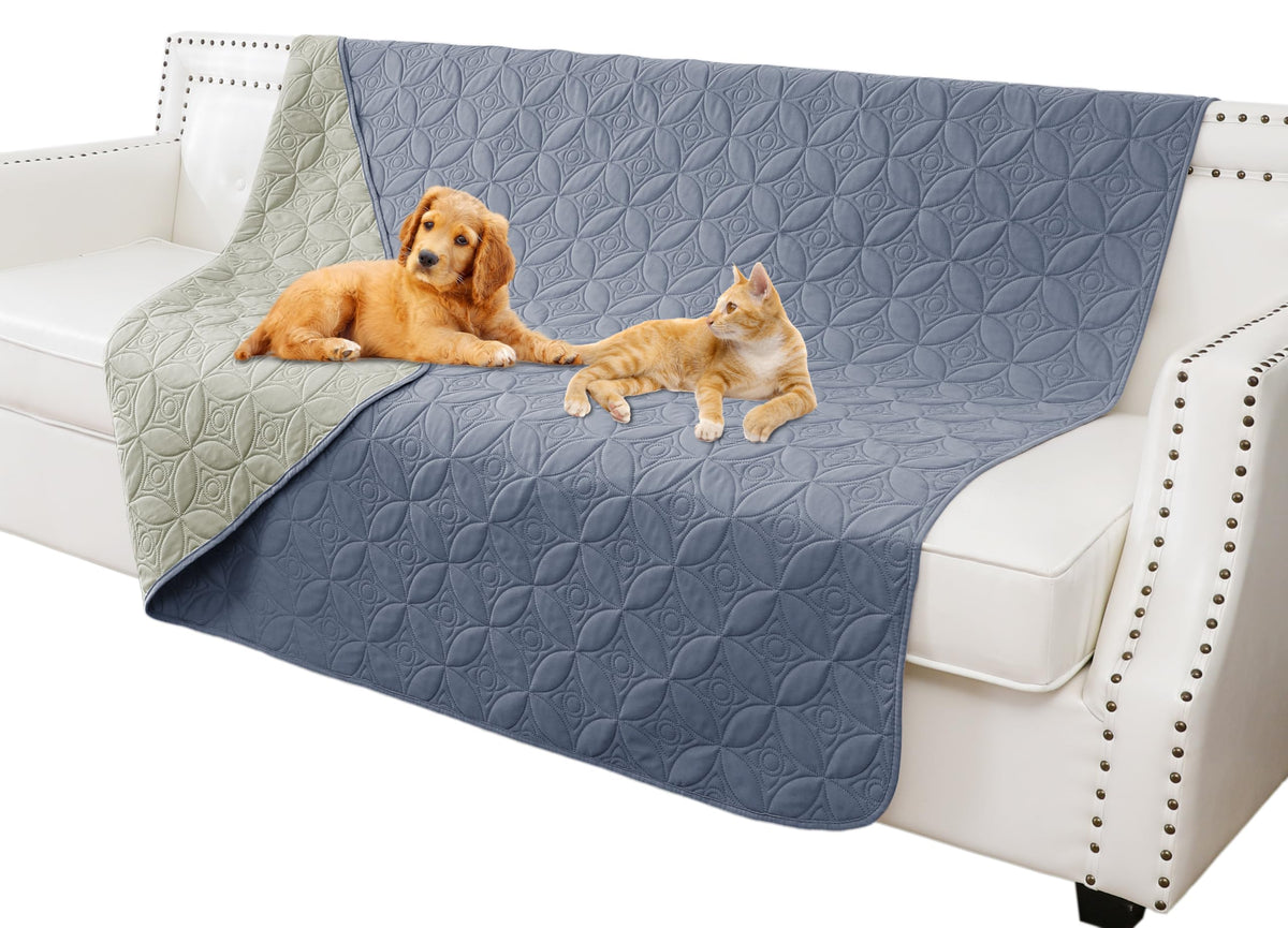 Tuffeel Waterproof Couch Cover for Dogs - Washable Pets Furniture Protector