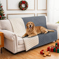 CYCMACO Waterproof Dog Bed Cover Pet Blanket, Soft Couch Cover for Dogs Washable, Non-Slip Dog Blanket Protect Furniture Couch Sofa Car for Puppy Large Dogs Cat (52x82 Inch, Dark Grey)