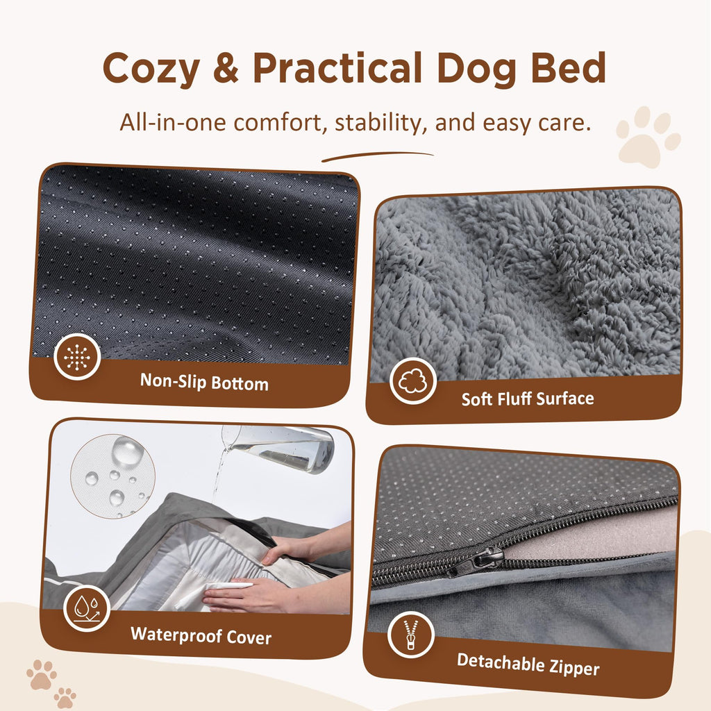Comfort Expression Waterproof Orthopedic Dog Beds for Large Sized Dog