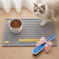 Tomxcute Cat Water Fountain Mat,Waterproof Non-Slip Pet Placemat,20 * 14"