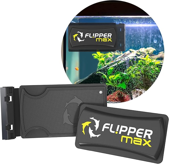 Flipper Nano Aquarium Algae Cleaner For Glass Tanks Only Upto 1/4-Inch …