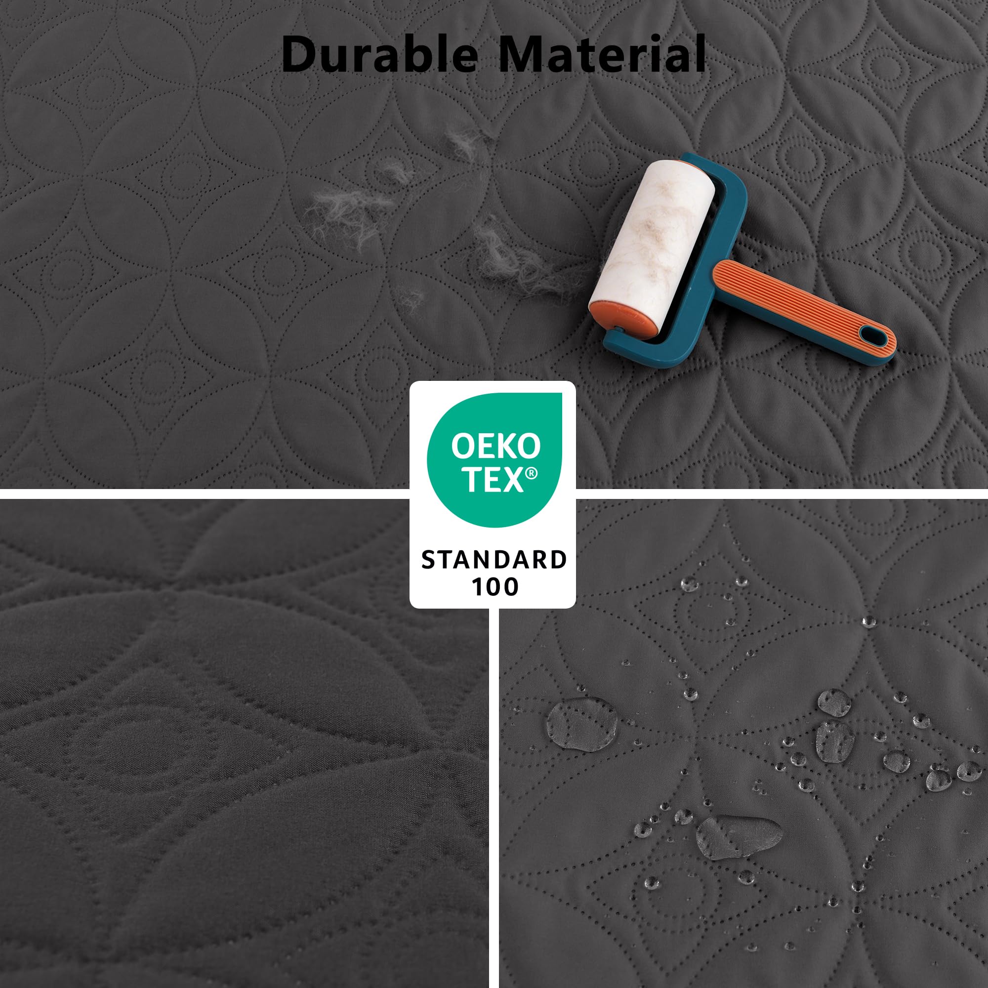 Tuffeel Waterproof Couch Cover for Dogs - Washable Pets Furniture Protector