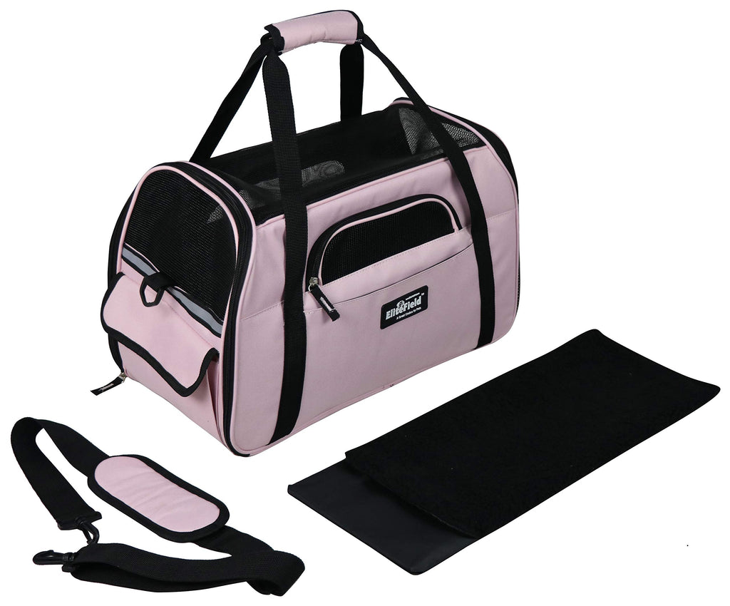 EliteField Soft-Sided Pet Carrier for Cats & Small Dogs (3-Year Warranty)