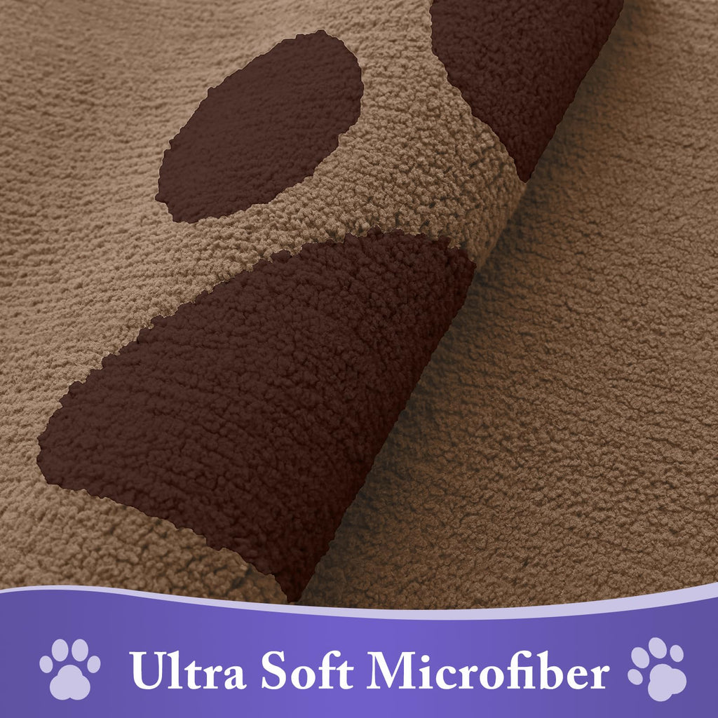 Buganda Dog Door Mat for Muddy Paws 30x20, Absorbent Doormat for Inside