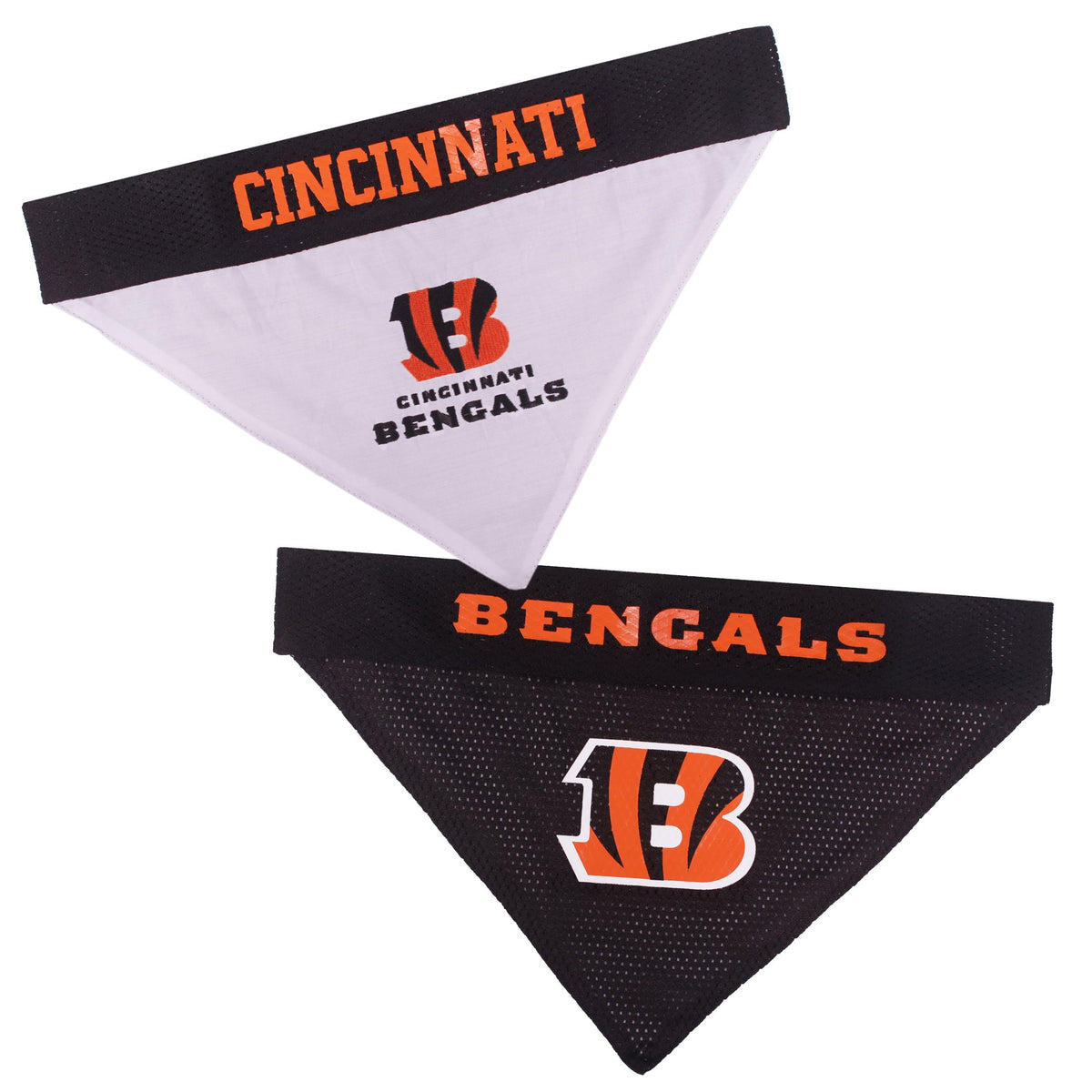 Pets First NFL DOG BANDANA - BALTIMORE RAVENS REVERSIBLE PET BANDANA. 2 Sided Sports Bandana with a PREMIUM Embroidery TEAM LOGO, Large/X-Large. - 2 Sizes & 32 NFL Teams available