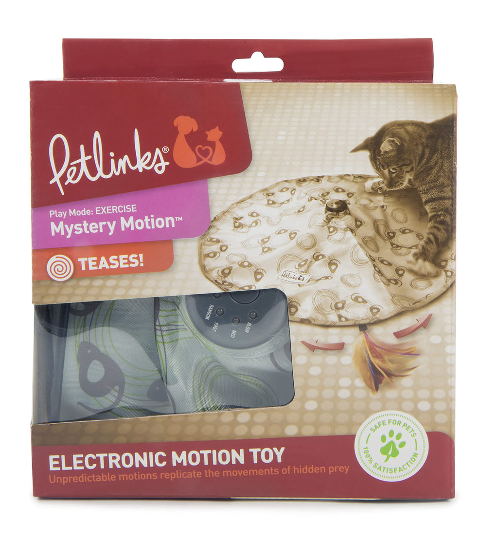 Petlinks Mystery Motion Concealed Electronic Motion Cat Toy, Battery Powered - Randomly Selected Color, One Size