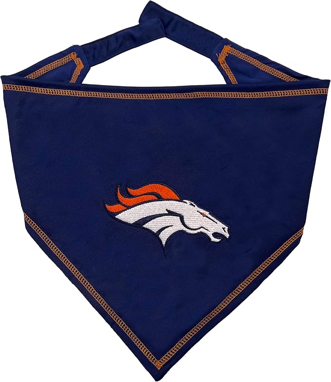 Pets First NFL Buffalo Bills TIE Bandana, Large/X-Large. Dog Bandana Scarf Bib for Pet Cat Dog. The Ultimate Game-Day, Party Bandana (BUF-3550-L-XL)