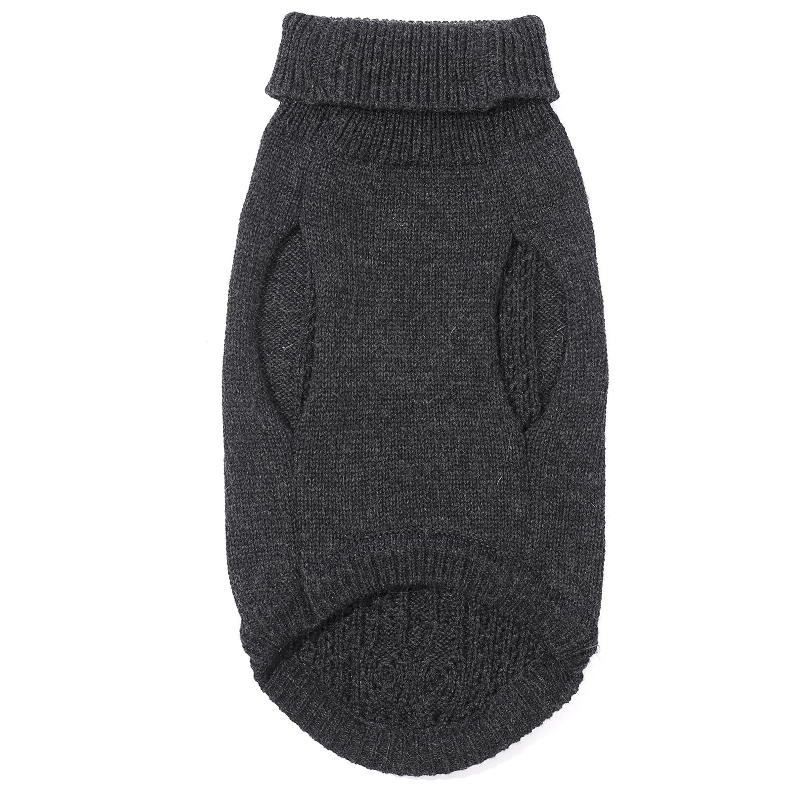 Jnancun Cat Sweater Stretchy,19 Colors,6 Sizes,Snug Winter (Dark Gray, Small, Vest)