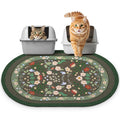 Bienbee Cat Litter Mat, 33" x 22" Dense Trapping Mesh for Litter Boxes
