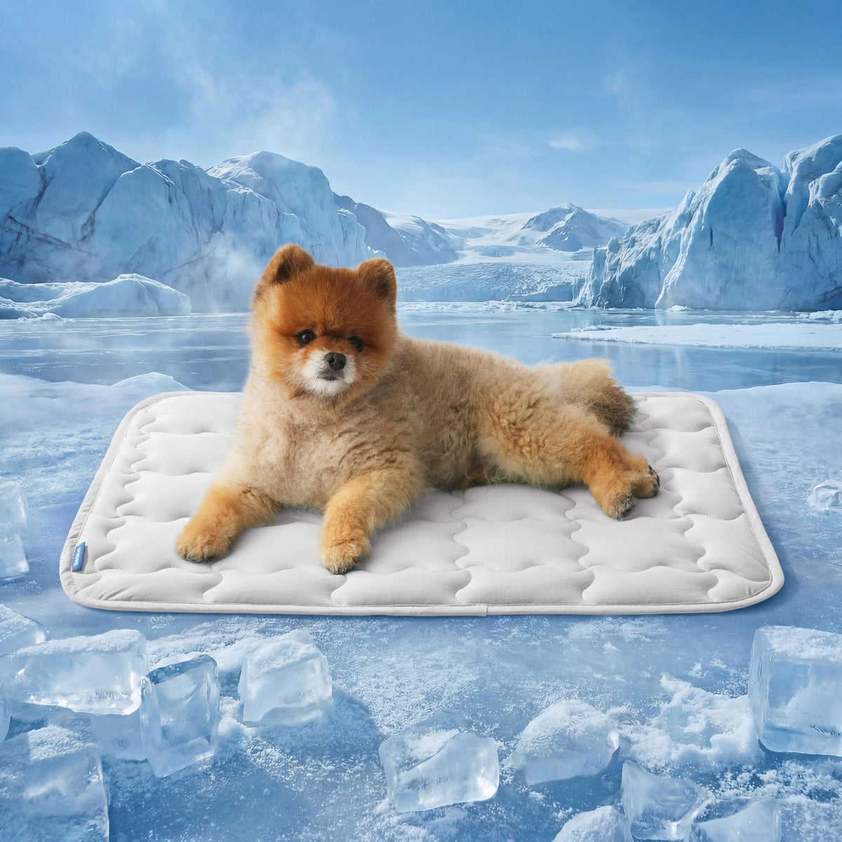 Bedsure ArcticMax™ Cooling Mat for Extra Large Dogs,Q-Max>0.5 Chill Fiber