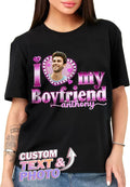Tehg & Tuhg Custom T Shirts with Picture, Vintage Bootleg Rap Tee, Boyfriend Girlfriend, Unique Gift for Birthday Anniversary