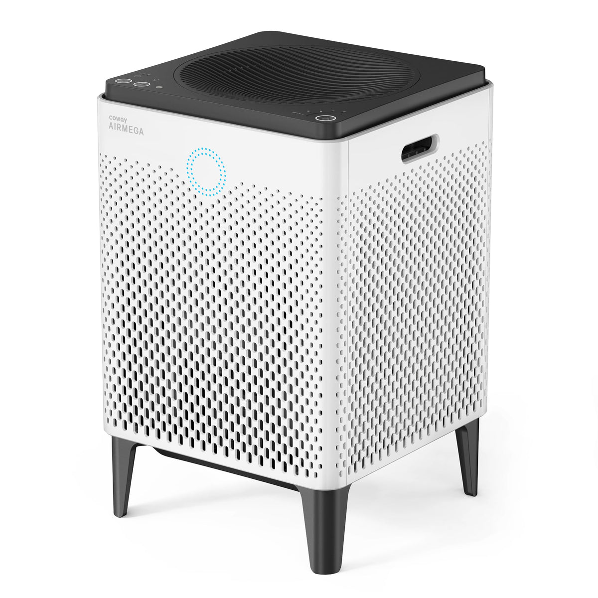 COWAY Air Purifiers for Large Room Whole Home Up to 4,253ft², 2 Sets of XL Washable Pre-Filters and HEPA Filters for Dual Purification, AQI, Turbo Mode, Timer, Wheels, 5yr Warranty, ProX(B)