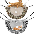 Unittype 2 Pieces Cat Cage Hammock Hanging Pet Bed, 2 Styles, Pineapple
