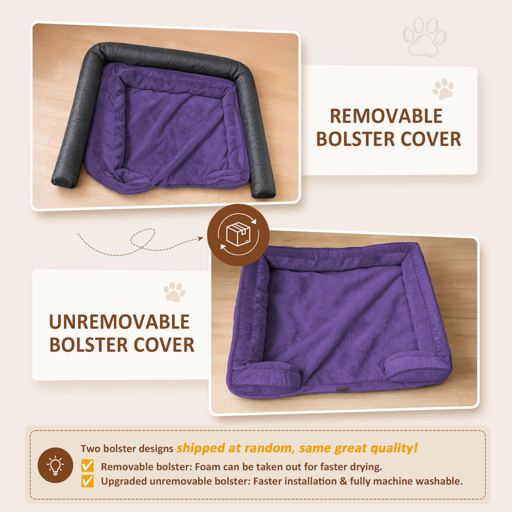 Comfort Expression Waterproof Orthopedic Dog Bed for Extra Large Dogs