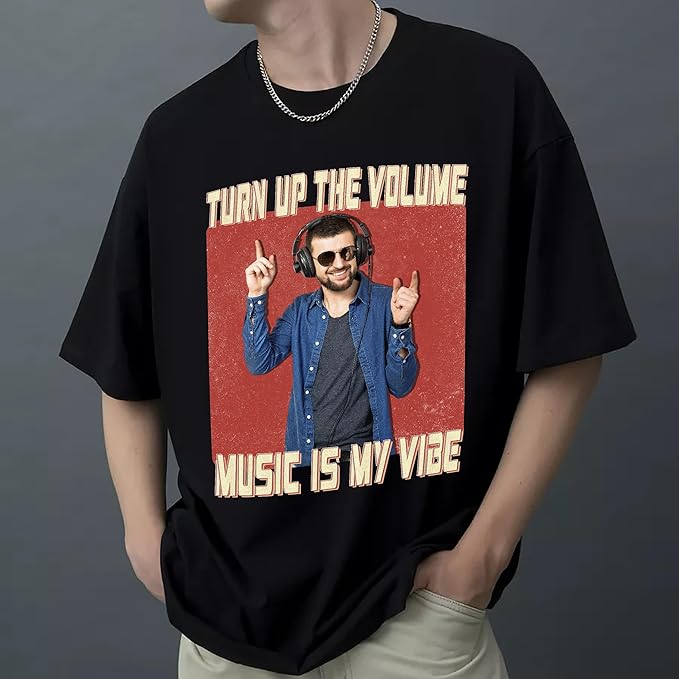 Tehg & Tuhg Custom T Shirts with Picture, Vintage Bootleg Rap Tee, Boyfriend Girlfriend, Unique Gift for Birthday Anniversary
