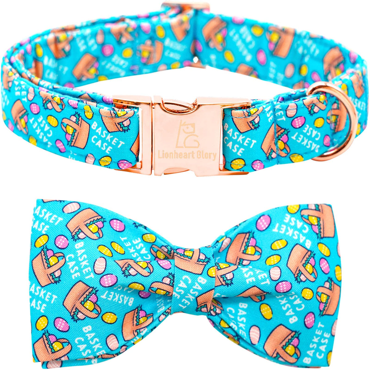 Lionheart Glory St. Patrick's Day Dog Collar, Dog Collar with Flower, Cute Floral Pattern Pet Collars Adjustable Pet Collars for X-Small Dogs