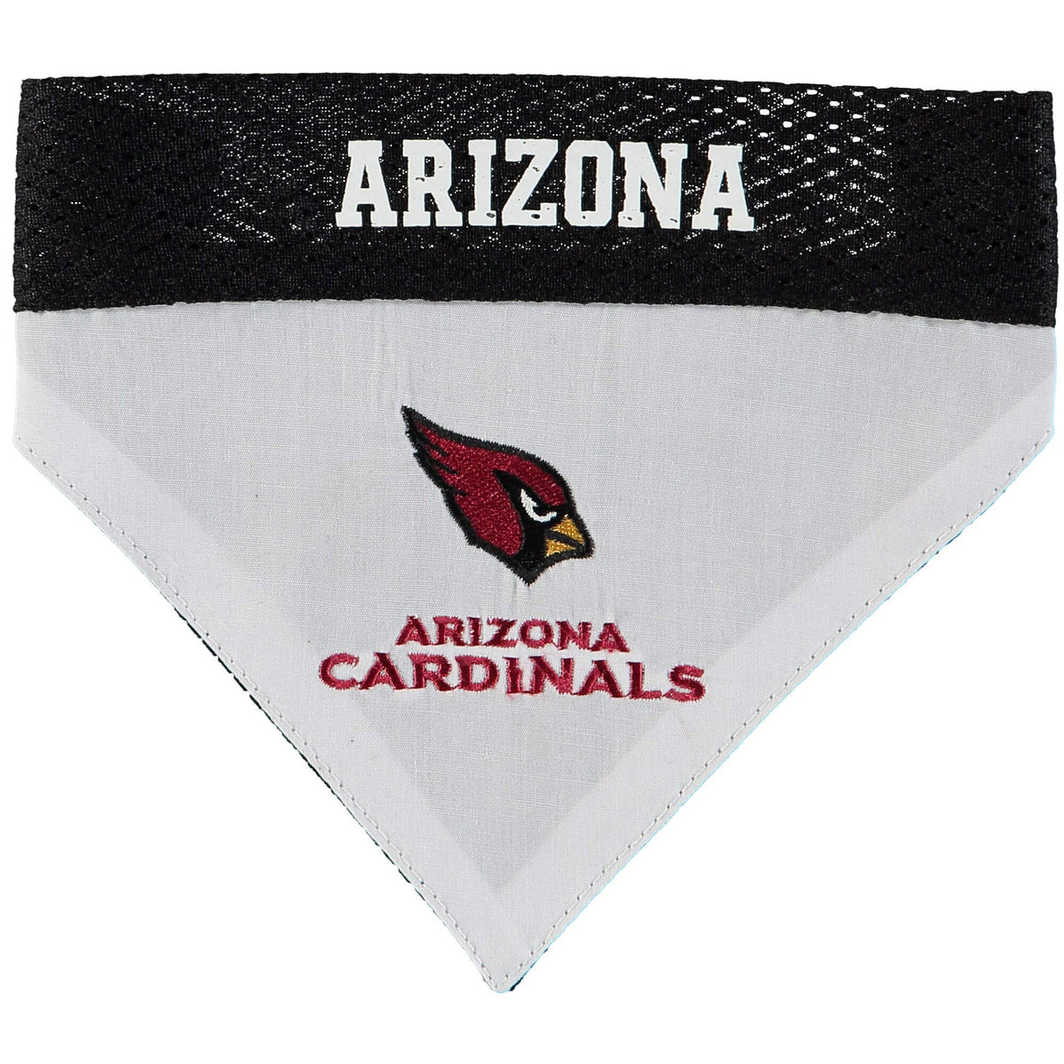 Pets First NFL DOG BANDANA - BALTIMORE RAVENS REVERSIBLE PET BANDANA. 2 Sided Sports Bandana with a PREMIUM Embroidery TEAM LOGO, Large/X-Large. - 2 Sizes & 32 NFL Teams available