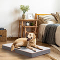 Sunheir Orthopedic Dog Beds Large Sized Dog, Big Waterproof Dog Crate Pad