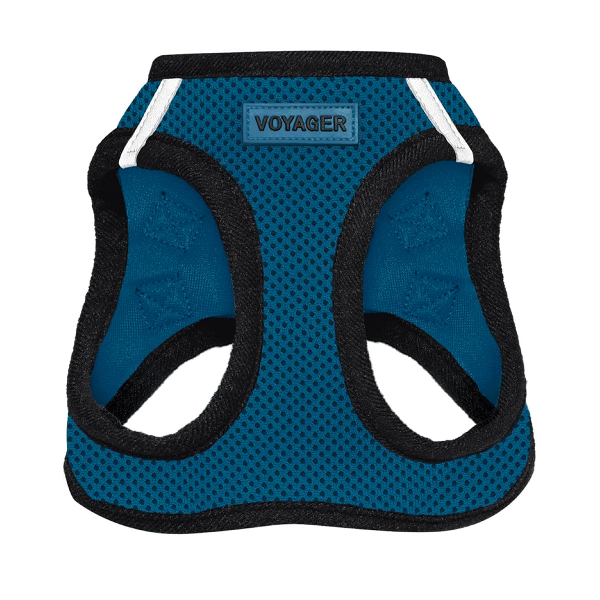 Voyager Step-in Air Dog Vest Harness - Orange/Black Trim, Large